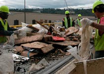 recycling construction debris