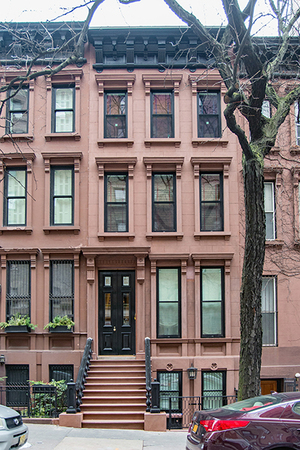 Historic facade restoration project: Ziehl/Starr Residence